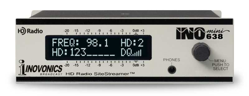 INOmini HD Radio™ SiteStreamer™ - Model 638 | Inovonics